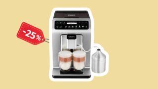 Automatický kávovar Krups teď koupíte o&nbsp;25&nbsp;%&nbsp;levněji: Při nákupu zadejte tento akční kód!