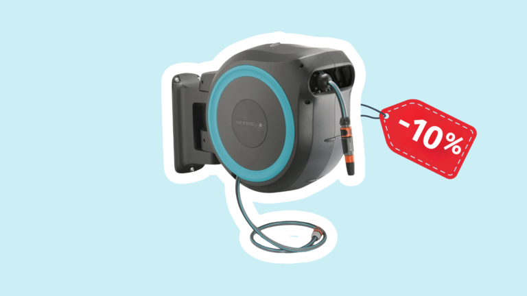 Nástěnný box na zahradní hadici Gardena teď pořdíte o&nbsp;10&nbsp;%&nbsp;levněji!