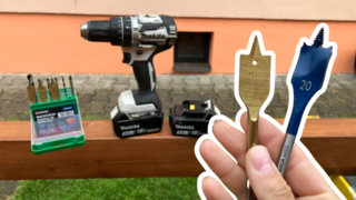 Ploché frézovací vrtáky Parkside vs. Bosch: Levnější kus selhal, kvalita se vyplatí (TEST 2024)