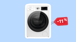 Pračka Whirpool zvládne až 9&nbsp;kg&nbsp;prádla najednou: Energeticky úsporný model teď stojí o&nbsp;11&nbsp;%&nbsp;méně!