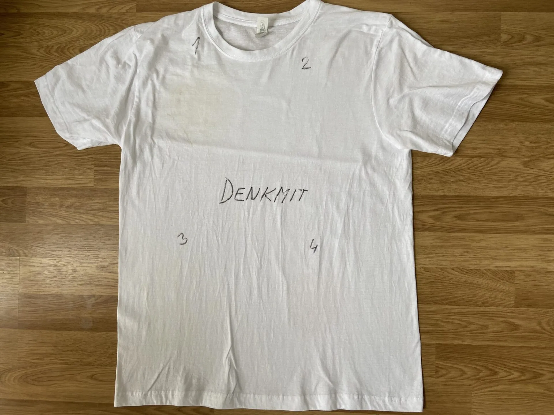 Denkmit – skvrny po vyprání