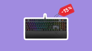 Mechanická klávesnice ASUS je nyní o&nbsp;15&nbsp;%&nbsp;levnější! Nabízí pokročilé podsvícení i&nbsp;přesné spínače