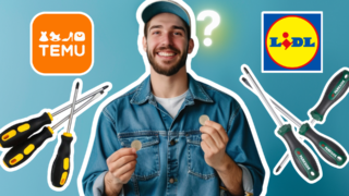 Levné nářadí z&nbsp;Lidlu, nebo z&nbsp;Temu (2024)? Porovnali jsme ceny 5 sad zajímavých produktů