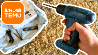 Objednali jsme z&nbsp;TEMU aku vrtačku za 900&nbsp;Kč: Dojmy jsou překvapivě spíše pozitivní