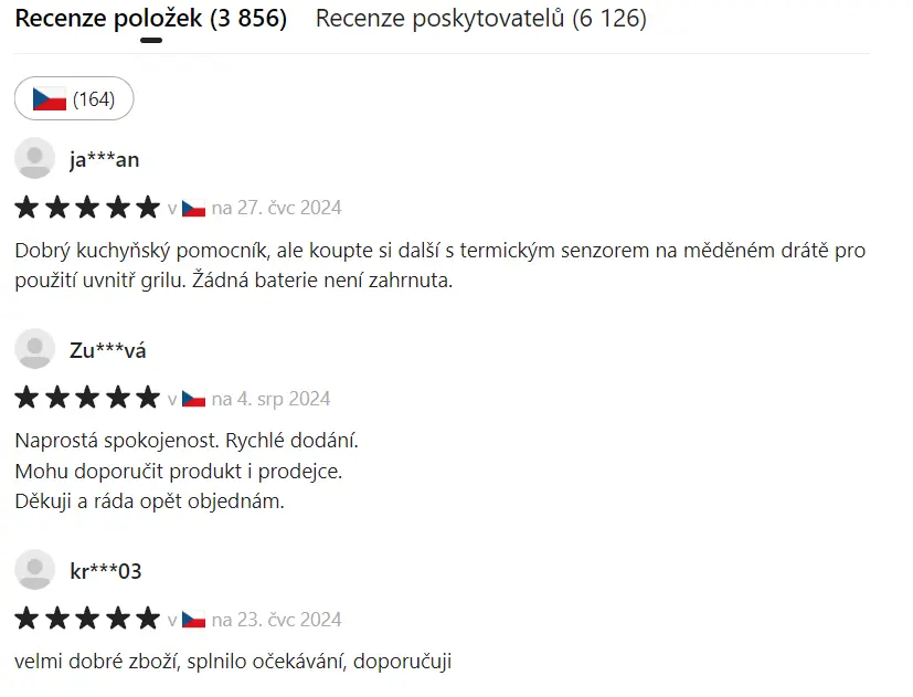 Recenze produktu na TEMU Recenze produktu na TEMU