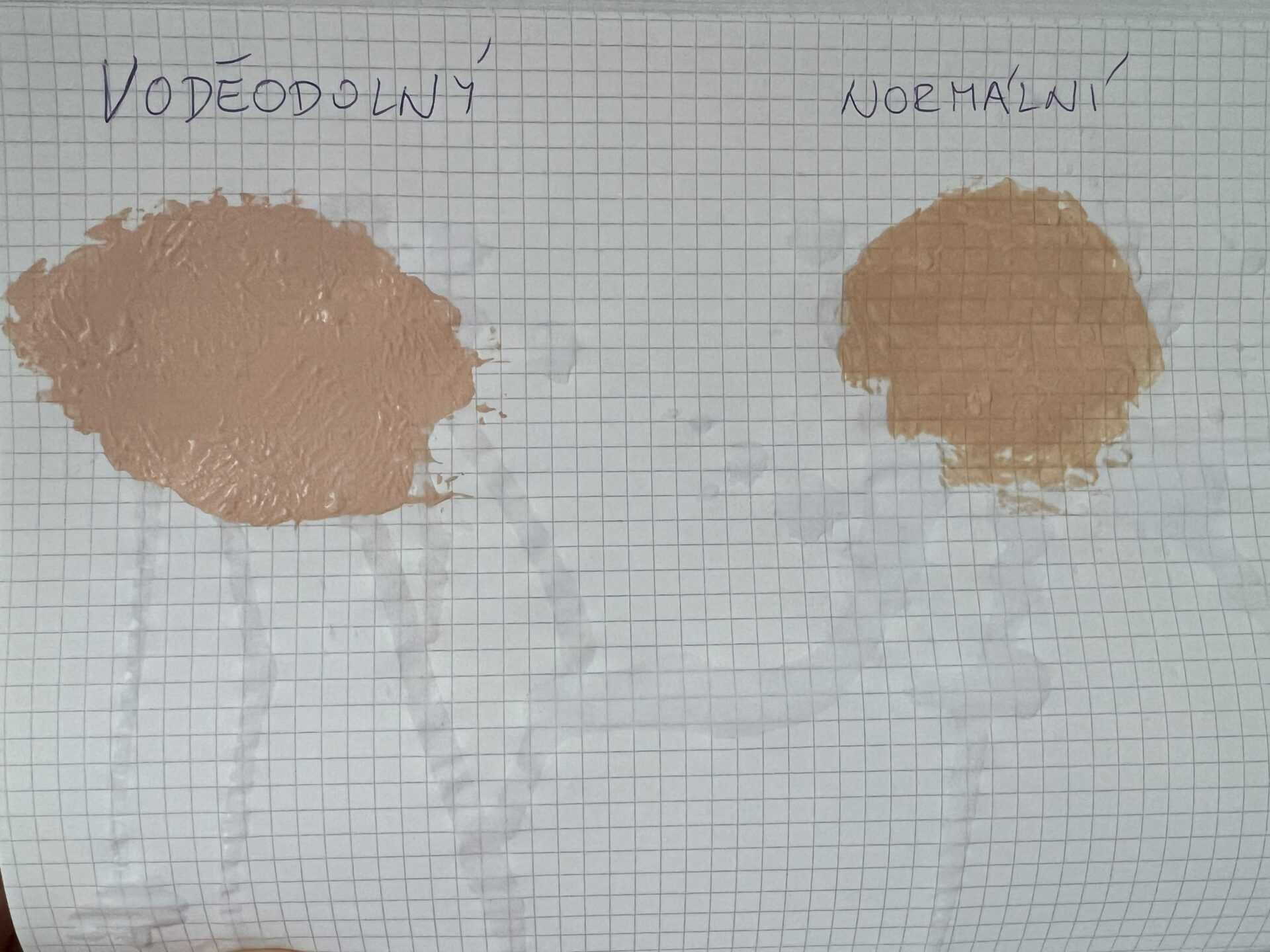 Klasický make-up si s vodou poradil trochu lépe Klasický make-up si s vodou poradil trochu lépe