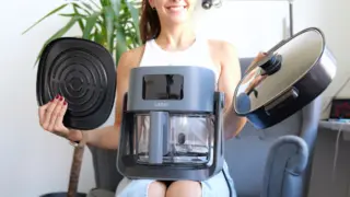 Test horkovzdušné fritézy Lauben Glass&Grill Air Fryer 3in1&nbsp;5500BG: Zastane hned 3 spotřebiče najednou