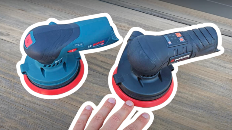1. bruska Parkside Performance 12V unikla ještě před vydáním: Youtuber ji porovnal s&nbsp;Boschem a&nbsp;byl překvapen