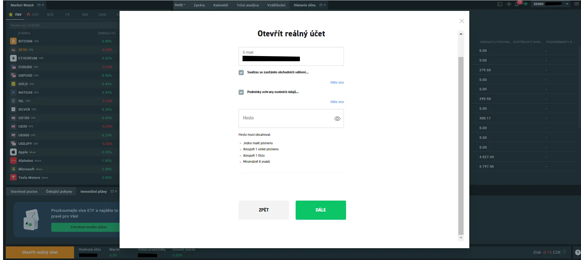 Zadejte e-mail a heslo Zadejte e-mail a heslo