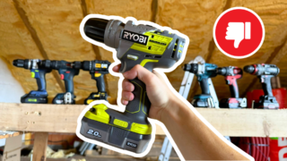 Tato vrtačka je zklamáním (TEST 2024): Ryobi nezvládla vrtat do betonu, pokusy jsme museli opakovat