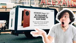 Honor představil nejtenčí skládací mobil na světě (ZÁŘÍ 2024): Vypral jej v&nbsp;pračce, Sam Sung nový model miluje