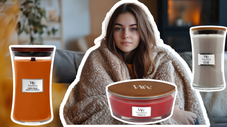 TOP 3 vůně WoodWick do deštivého počasí: Nalaďte se na podzim za zvuků praskání dřeva