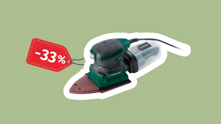 Vibrační bruska Parkside za 400 Kč? Aktuálně je ve slevě 33 % Vibrační bruska Parkside za 400 Kč? Aktuálně je ve slevě 33 %