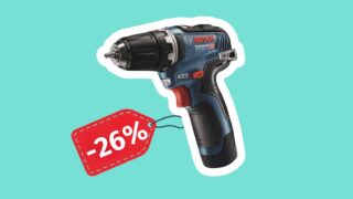 Aku vrtačka BOSCH se slevou 26&nbsp;%: Lehký a&nbsp;kompaktní nástroj za super cenu