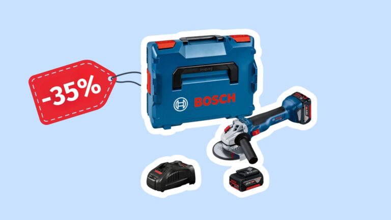 Sleva dne: Aku úhlová bruska Bosch Professional je nyní o&nbsp;35&nbsp;%&nbsp;levnější