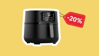 Horkovzdušná fritéza Philips HD9285/90&nbsp;se slevou 20&nbsp;%: Vařte rychleji a&nbsp;zdravěji s&nbsp;minimem tuku