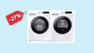 Vybavte si prádelnu výhodně: Set pračky a&nbsp;sušičky Samsung se slevou 27&nbsp;%