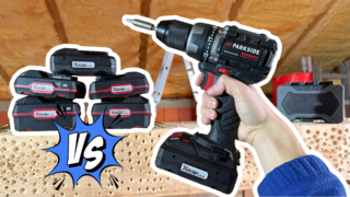 Test výdrže baterií Parkside 20V: SMART verze oproti obyčejné zcela pohořela (TEST 2024)