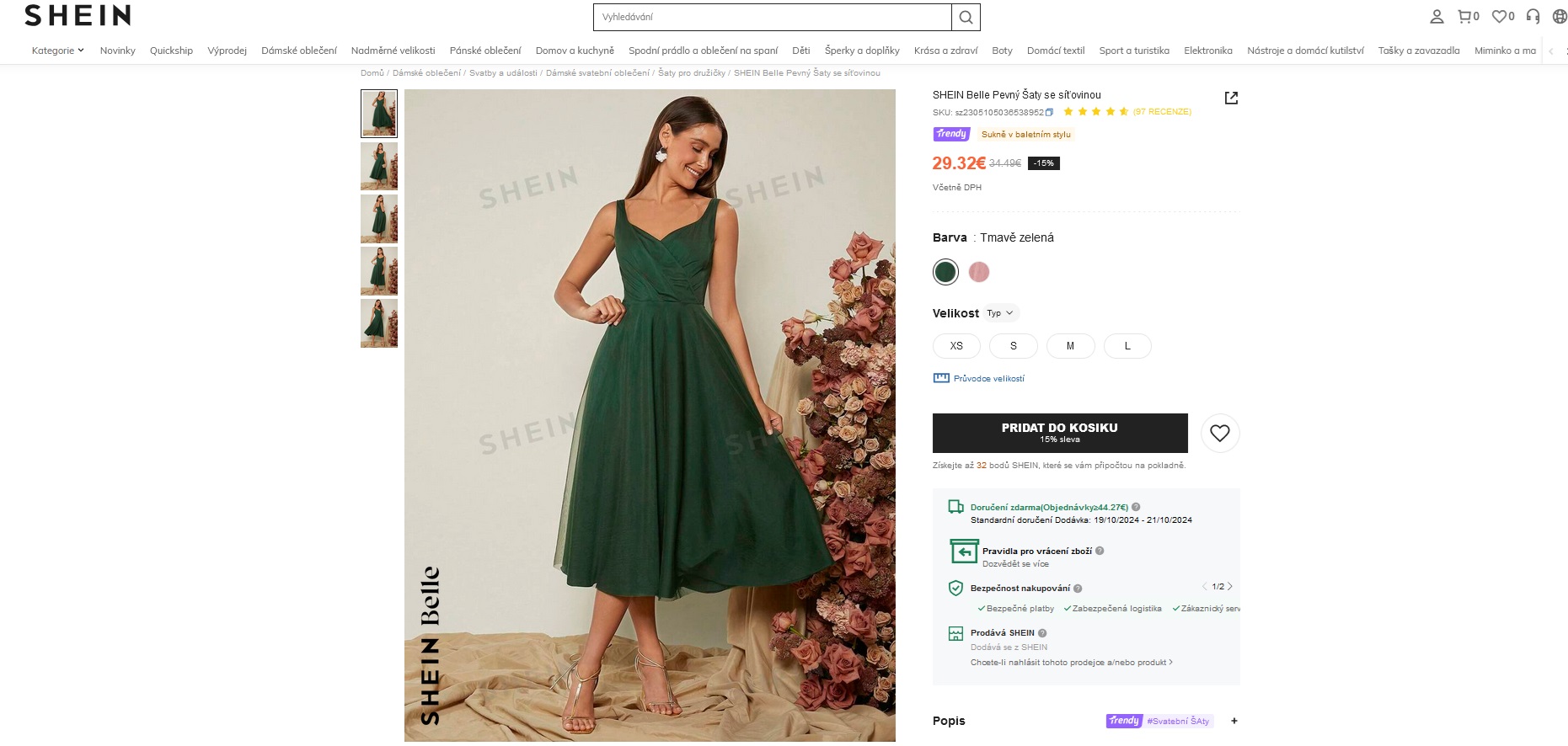 Vybírat můžete z mnoha tvarů, barev i délek (zdroj: shein.com)