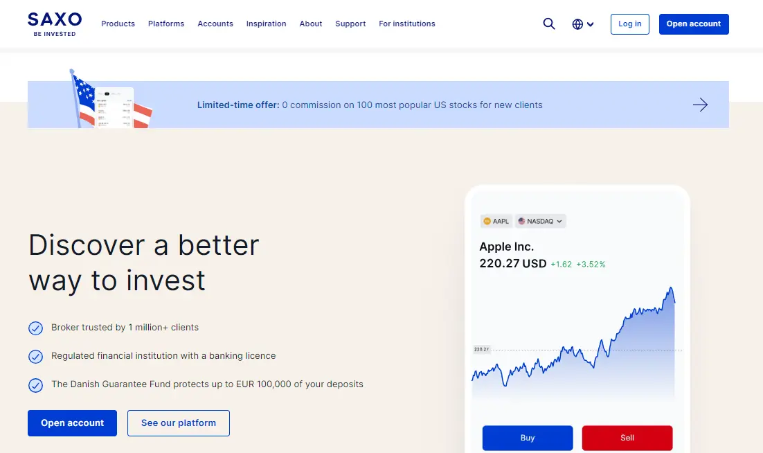 Web Saxo Bank Web Saxo Bank