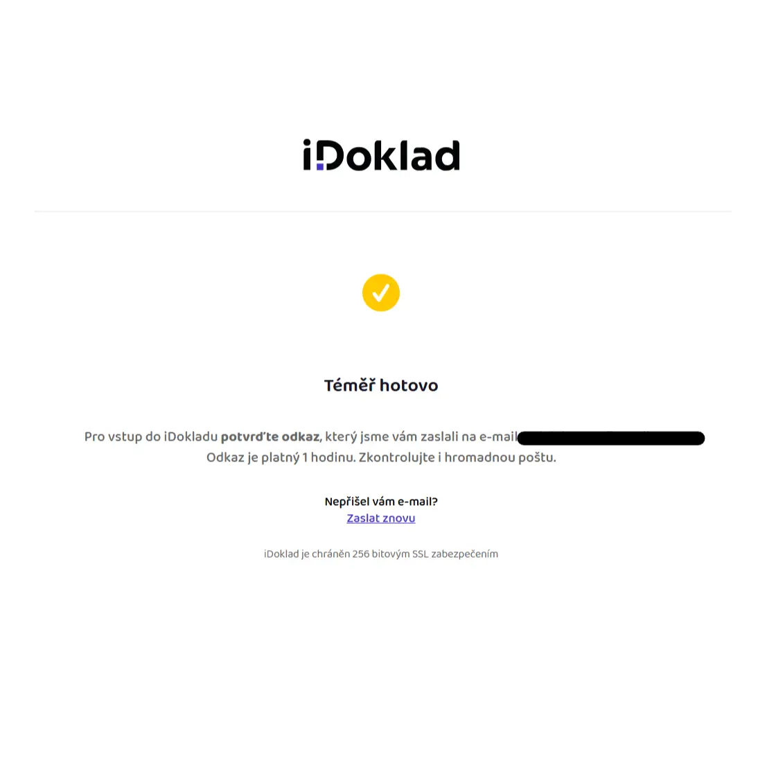 Potvrdíte svůj e-mail Potvrdíte svůj e-mail