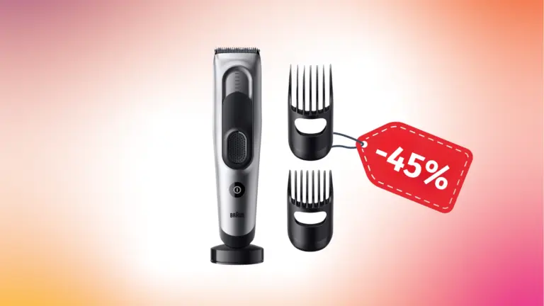 Black Friday 2024: Zastřihovač vlasů a&nbsp;vousů pro muže Braun Series 7 pořídíte se slevou 45&nbsp;%!