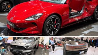 Letošní e-Salon nabídl české premiéry i&nbsp;posezení v&nbsp;Cybertrucku, který málem „zboural“ Prašnou bránu (1. část)