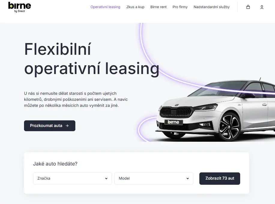 Birne nabízí i operativní leasing Birne nabízí i operativní leasing