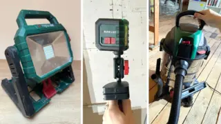 3 nejlepší Parkside z&nbsp;našich testů: Zazářil liniový laser, průmyslový vysavač i&nbsp;aku reflektor
