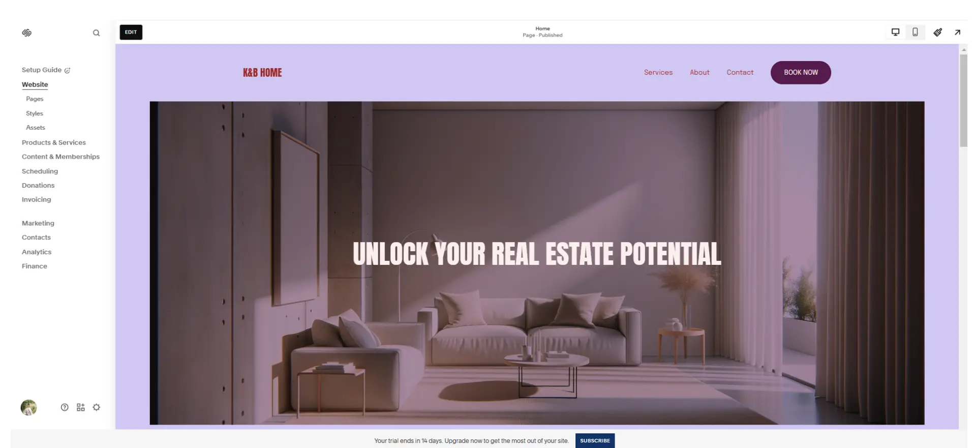 Editor Squarespace Editor Squarespace