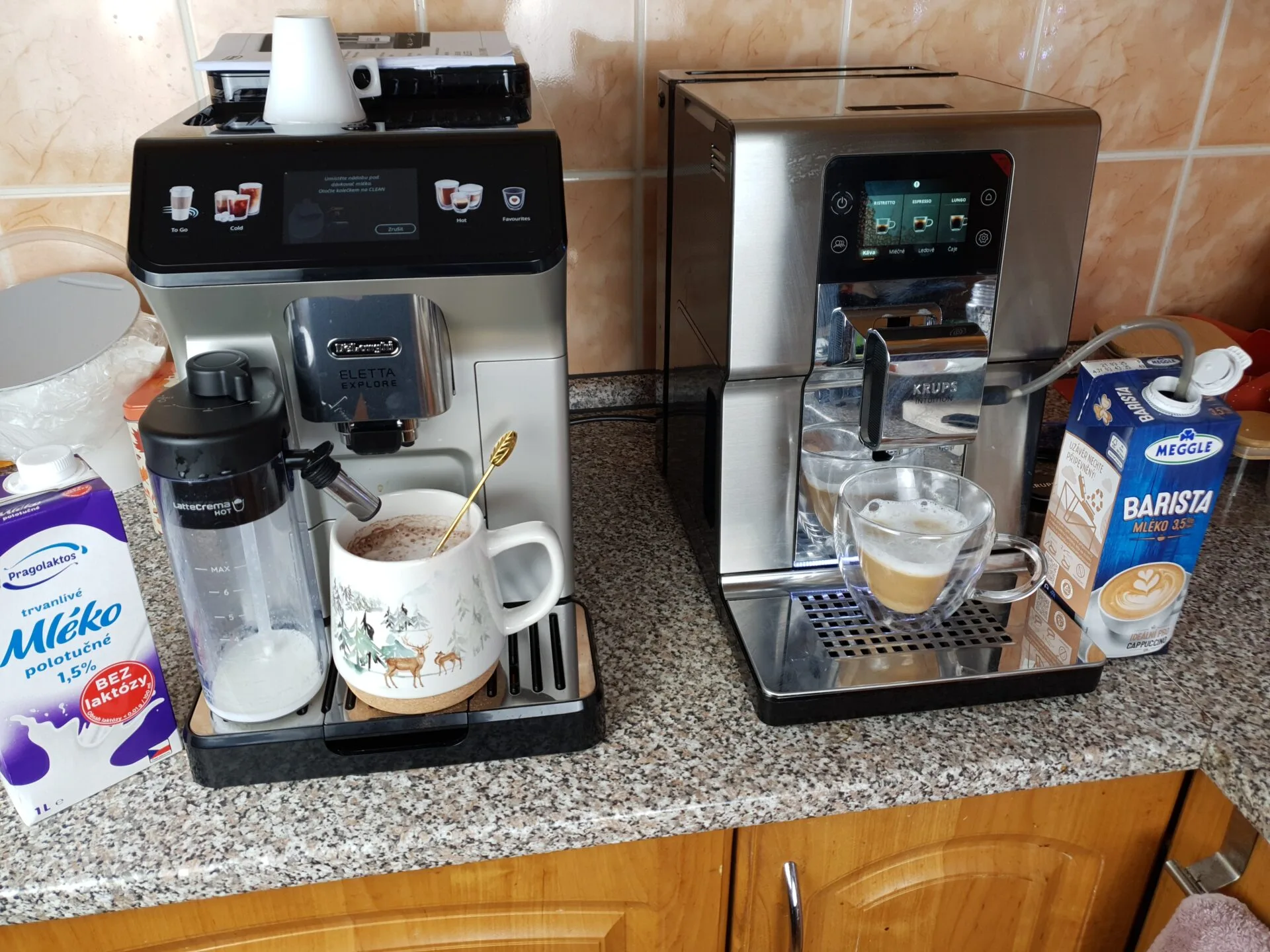 Bezlaktózové a barista mléko Bezlaktózové a barista mléko