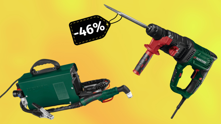 Lidl zařazuje outlet do běžných obchodů: Kombinované kladivo Parkside nyní koupíte o&nbsp;46&nbsp;%&nbsp;levněji