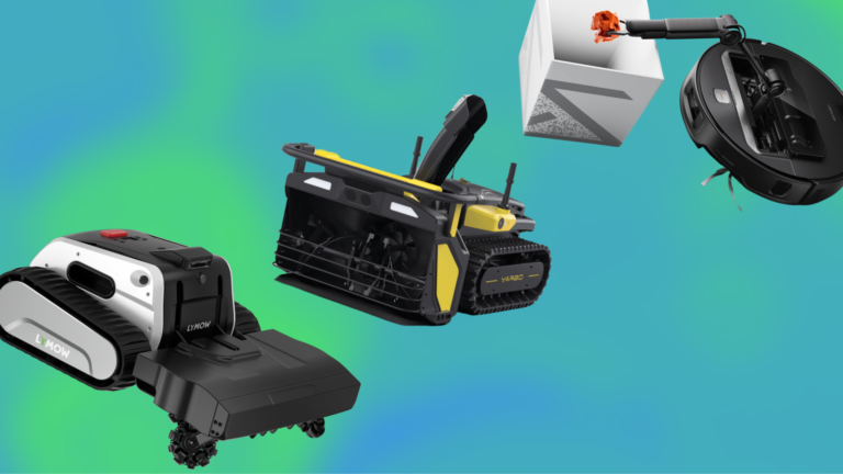 CES 2025: Robotické sekačky už umí odklízet sníh, robotické vysavače zase ponožky