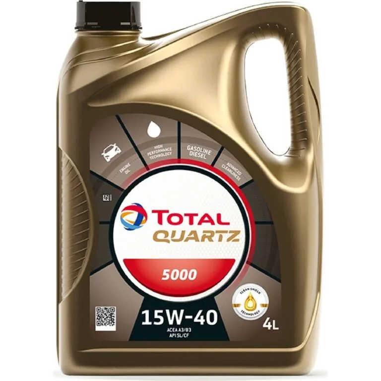 Test Total Quartz 5000 15W-40 Recenze Total Quartz 5000 15W-40