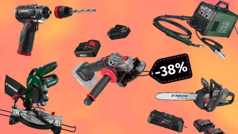 Sleva 54 % na výhodné sety Parkside Performance? K dostání je pila „šukalka“ i úhlová bruska Sleva 54 % na výhodné sety Parkside Performance? K dostání je pila „šukalka“ i úhlová bruska