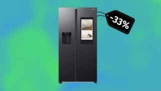 Americká lednice Samsung se slevou 33&nbsp;%: Pomocí AI pohlídá trvanlivost potravin, navrhnout dovede i&nbsp;recepty