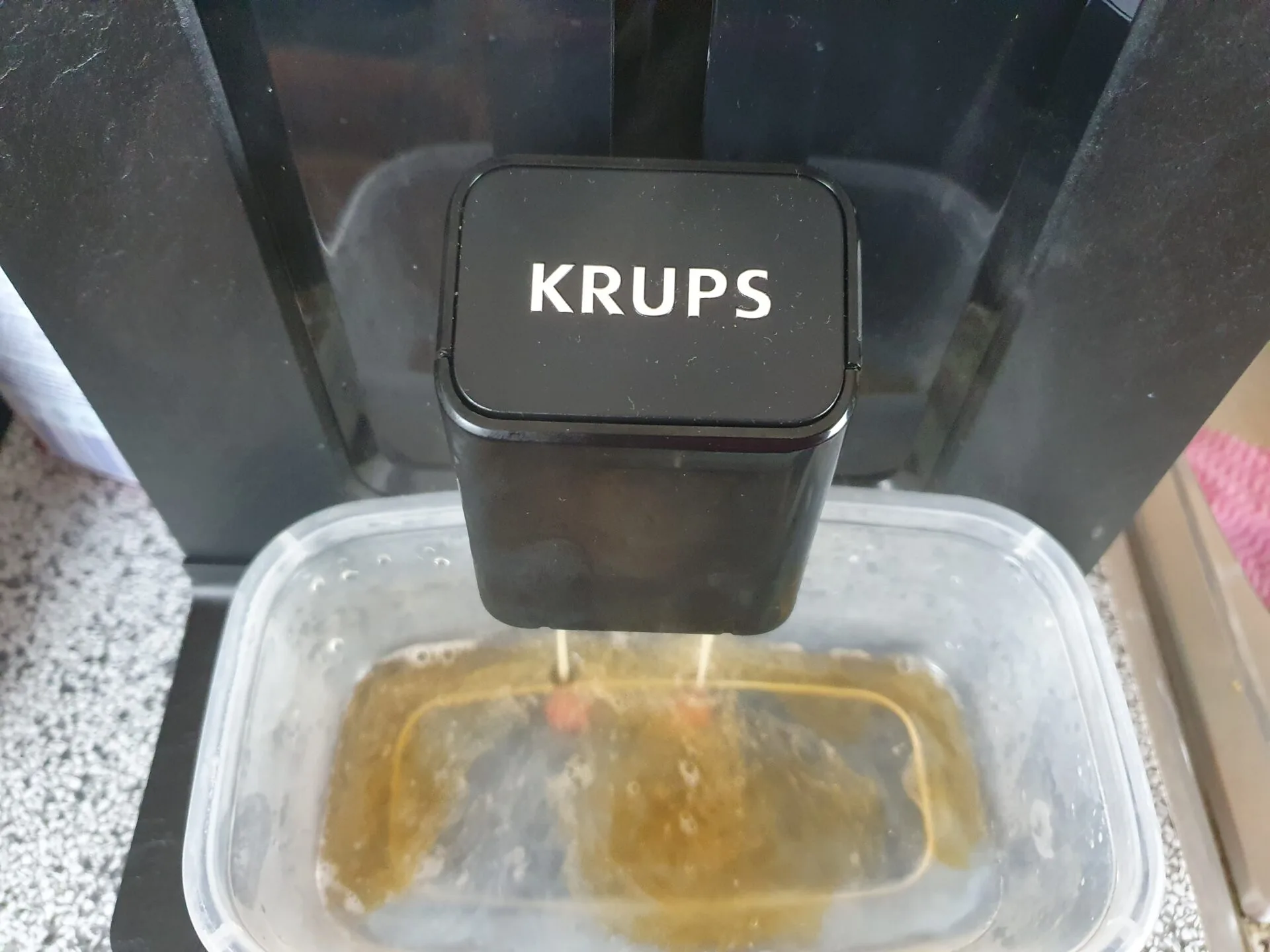Proplachování u Krups Evidence Eco Proplachování u Krups Evidence Eco