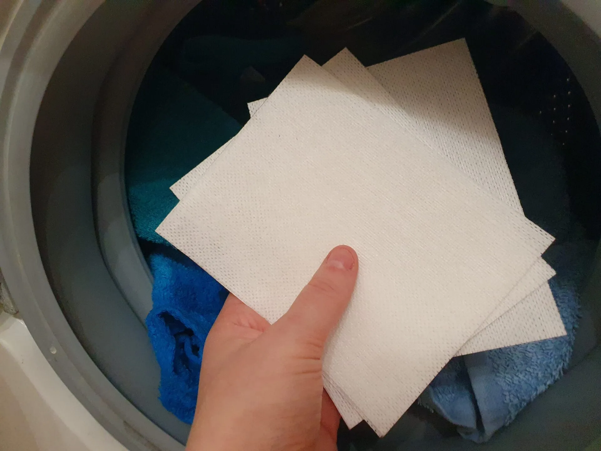 Podle návodu jsme použili 3 ubrousky Podle návodu jsme použili 3 ubrousky