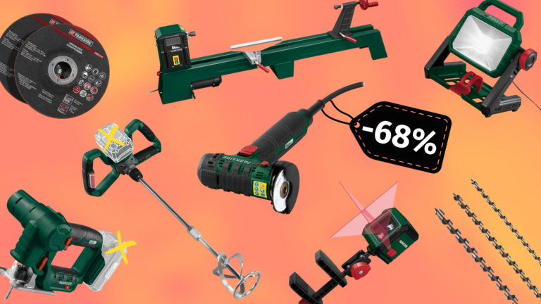 Parkside nejlevněji v&nbsp;historii? Vybrali jsme 15 produktů se slevou 44&nbsp;až 68&nbsp;%