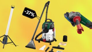 Parkside se slevou až 37&nbsp;%: Praktický tepovač, úhlová bruska za 450&nbsp;Kč&nbsp;nebo výkonný LED reflektor