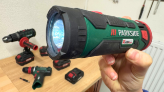 Test aku svítilny Parkside za 120&nbsp;Kč: Výkon neoslní, 18hodinová výdrž ovšem ano