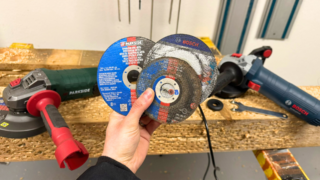 Test levných řezných kotoučů Parkside do úhlové brusky: Tentokrát se alespoň nelámou