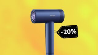 Ultralehký fén na vlasy Philips s&nbsp;ionizační technologií teď koupíte o&nbsp;20&nbsp;%&nbsp;levněji