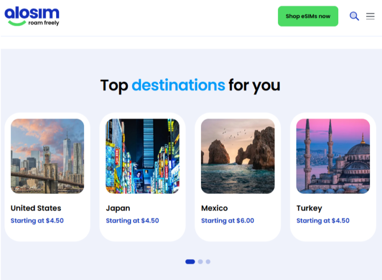 Alosim homepage