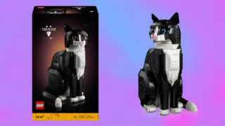 LEGO pro milovníky koček: Tuxedo Cat potěší nadšence i&nbsp;alergiky
