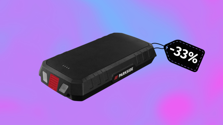 Powerbanka Parkside PPB 20000&nbsp;A1: Dostatek energie na cesty v&nbsp;parádní slevě