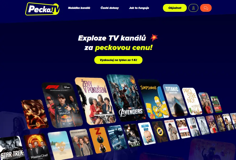 Web Pecka.TV Web Pecka.TV