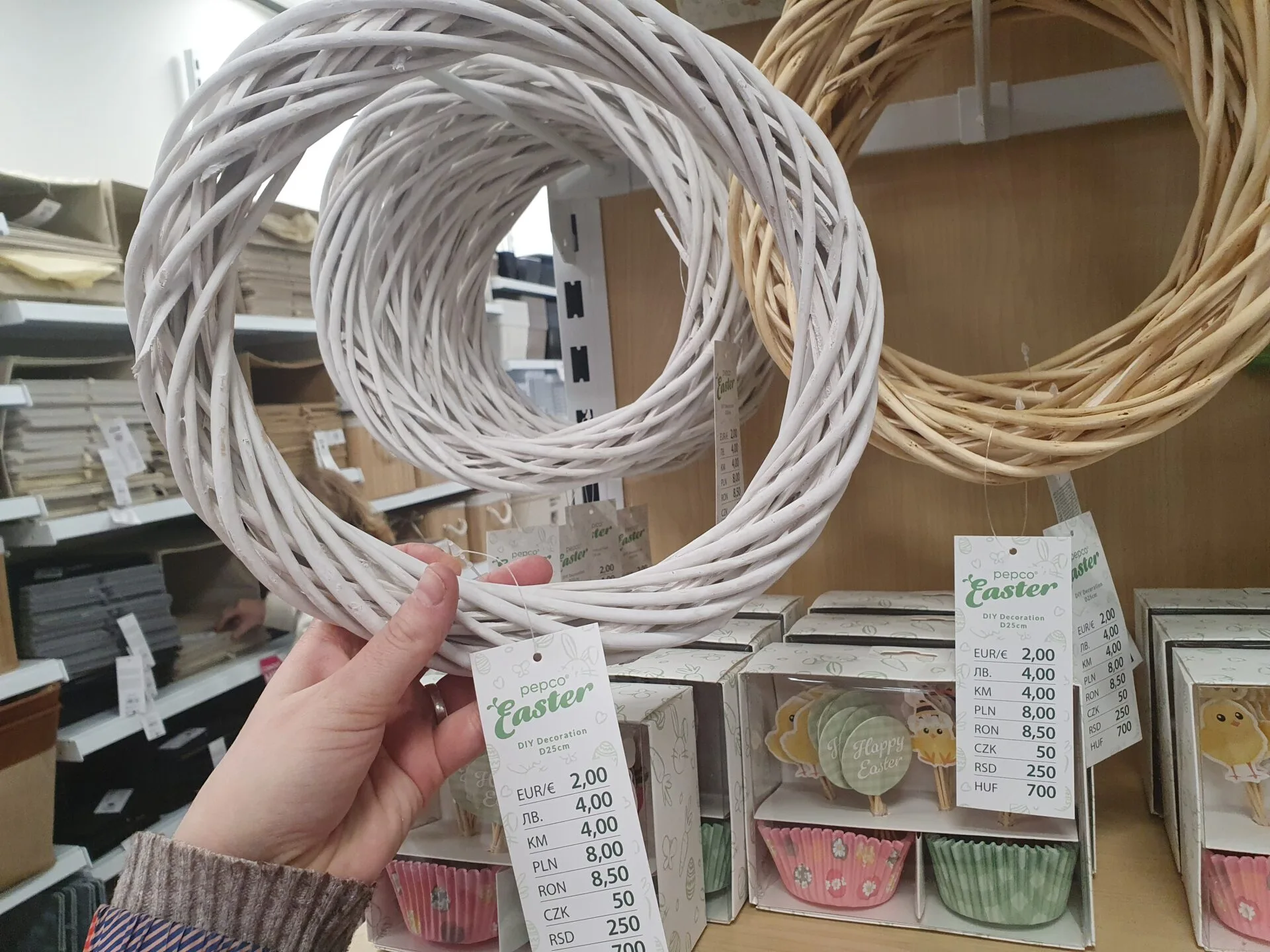 Podklady na věnce Pepco