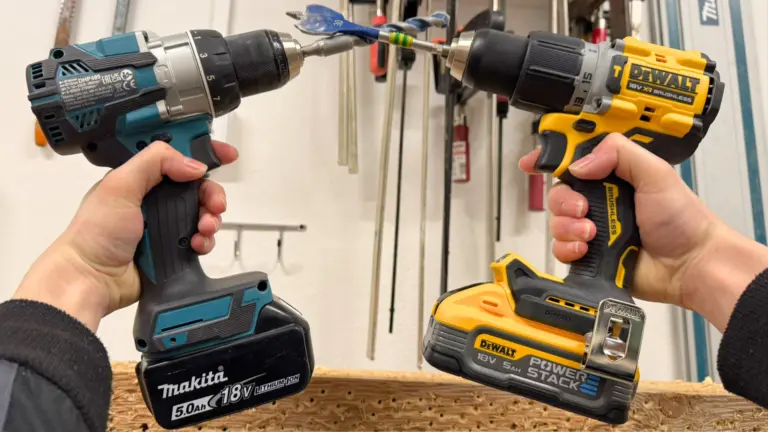Aku vrtačky DeWalt vs. Makita (Test): Levnější DeWalty lépe zdolávají dřevo, robustnější Makity ovládly beton Aku vrtačky DeWalt vs. Makita (Test): Levnější DeWalty lépe zdolávají dřevo, robustnější Makity ovládly beton