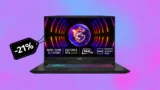 Sleva dne: Dostupný herní notebook MSI Katana je o&nbsp;21&nbsp;%&nbsp;levnější